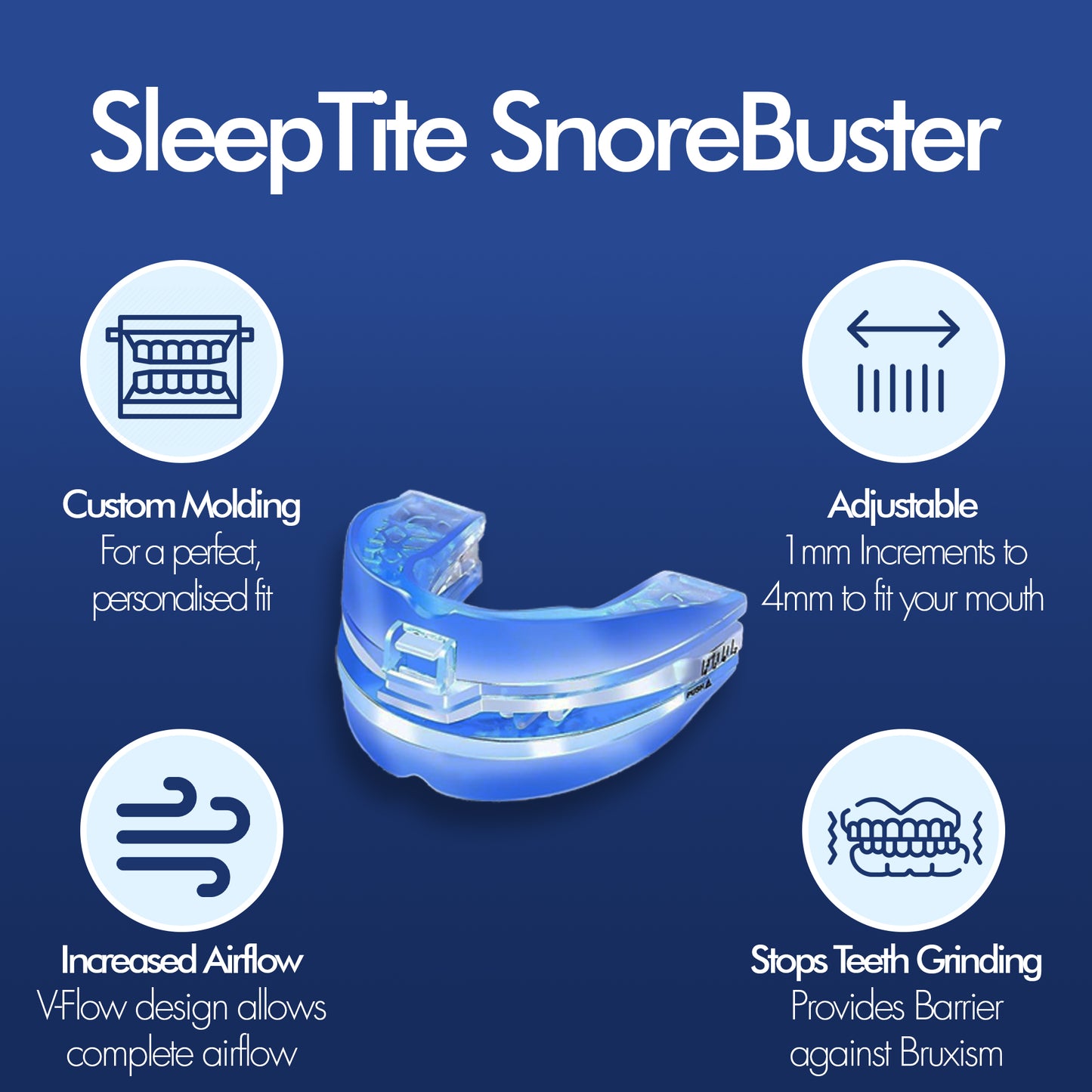 SnoreBuster- Anti Snoring Mouthpiece