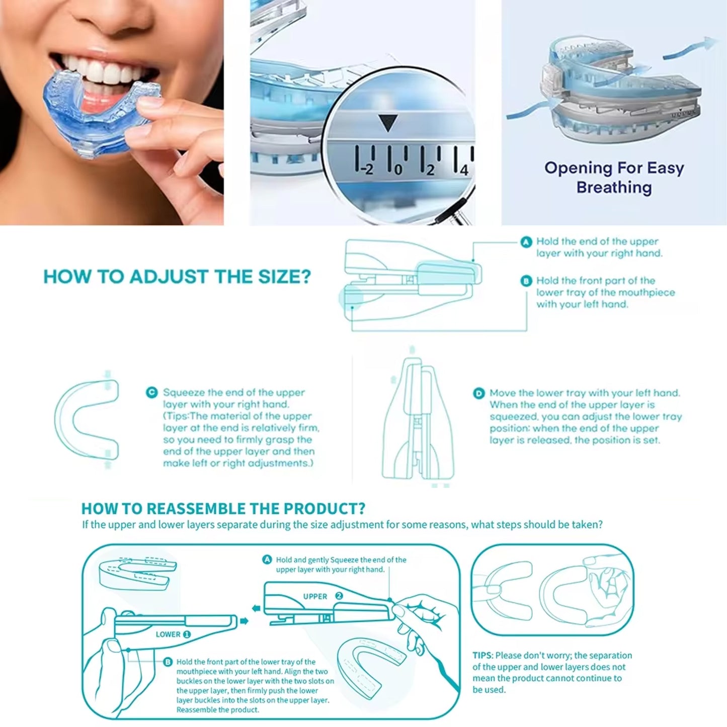 SnoreBuster- Anti Snoring Mouthpiece