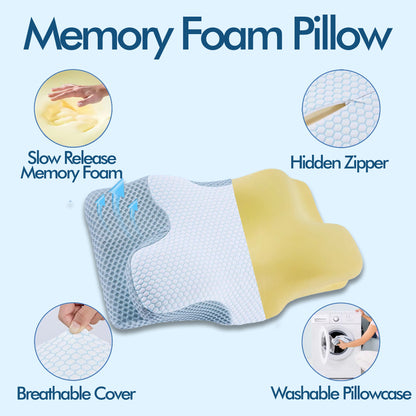 Cervical Memory Foam Pillow