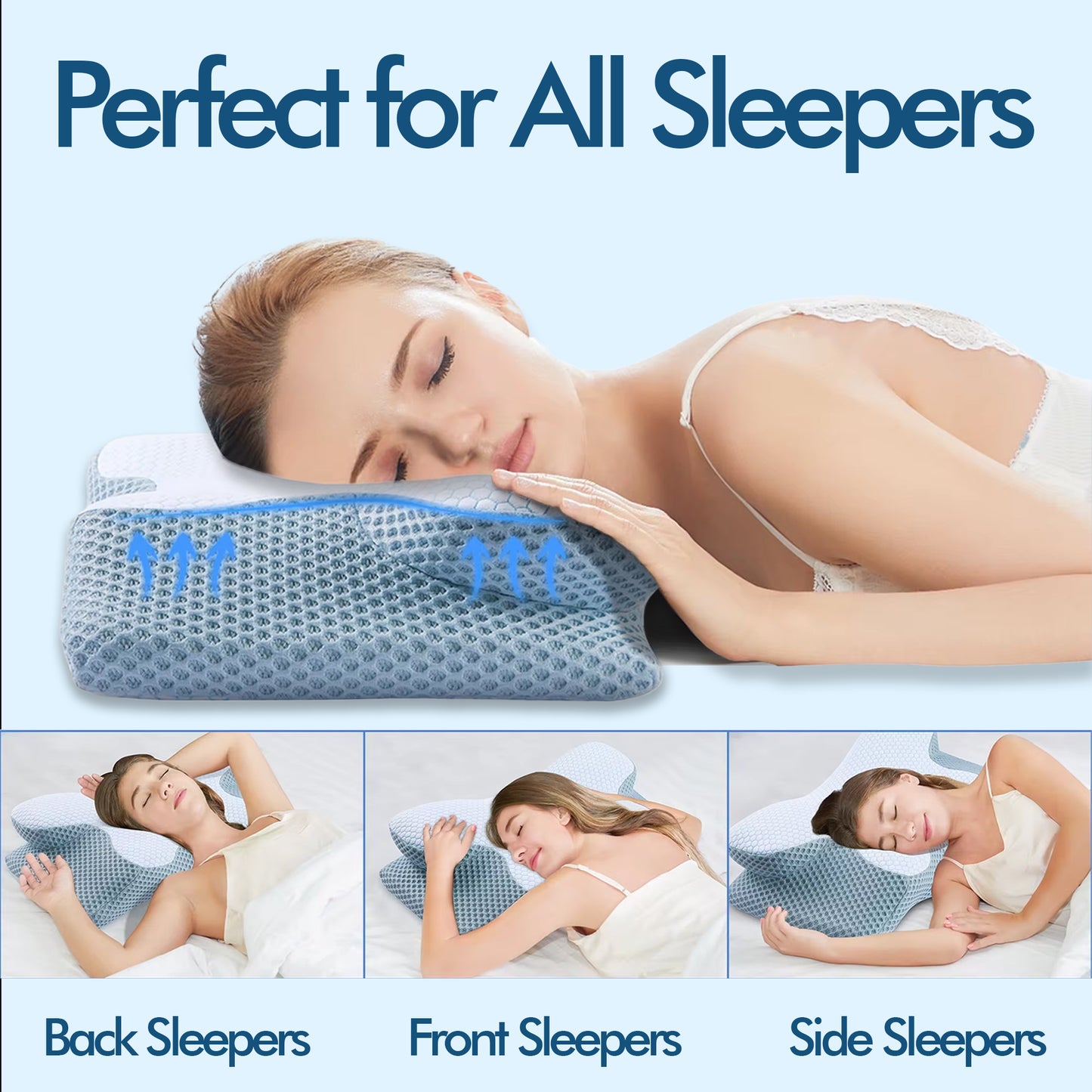 Cervical Memory Foam Pillow